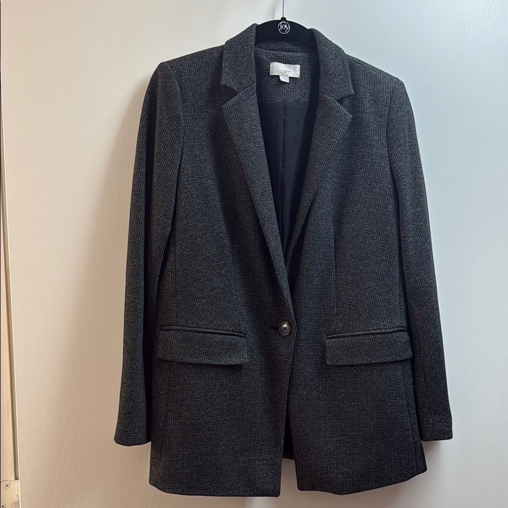 LOFT Black Blazer Professional Suit Jacket